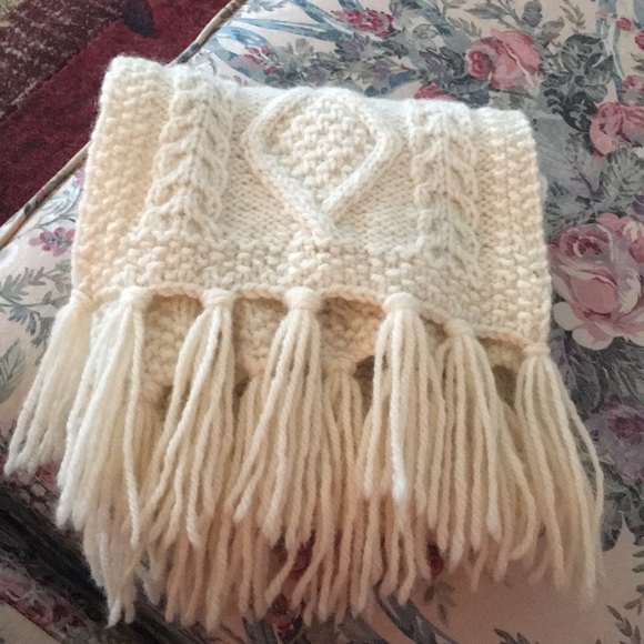 Crana Accessories - Crana Handknits Wool Irish Scarf